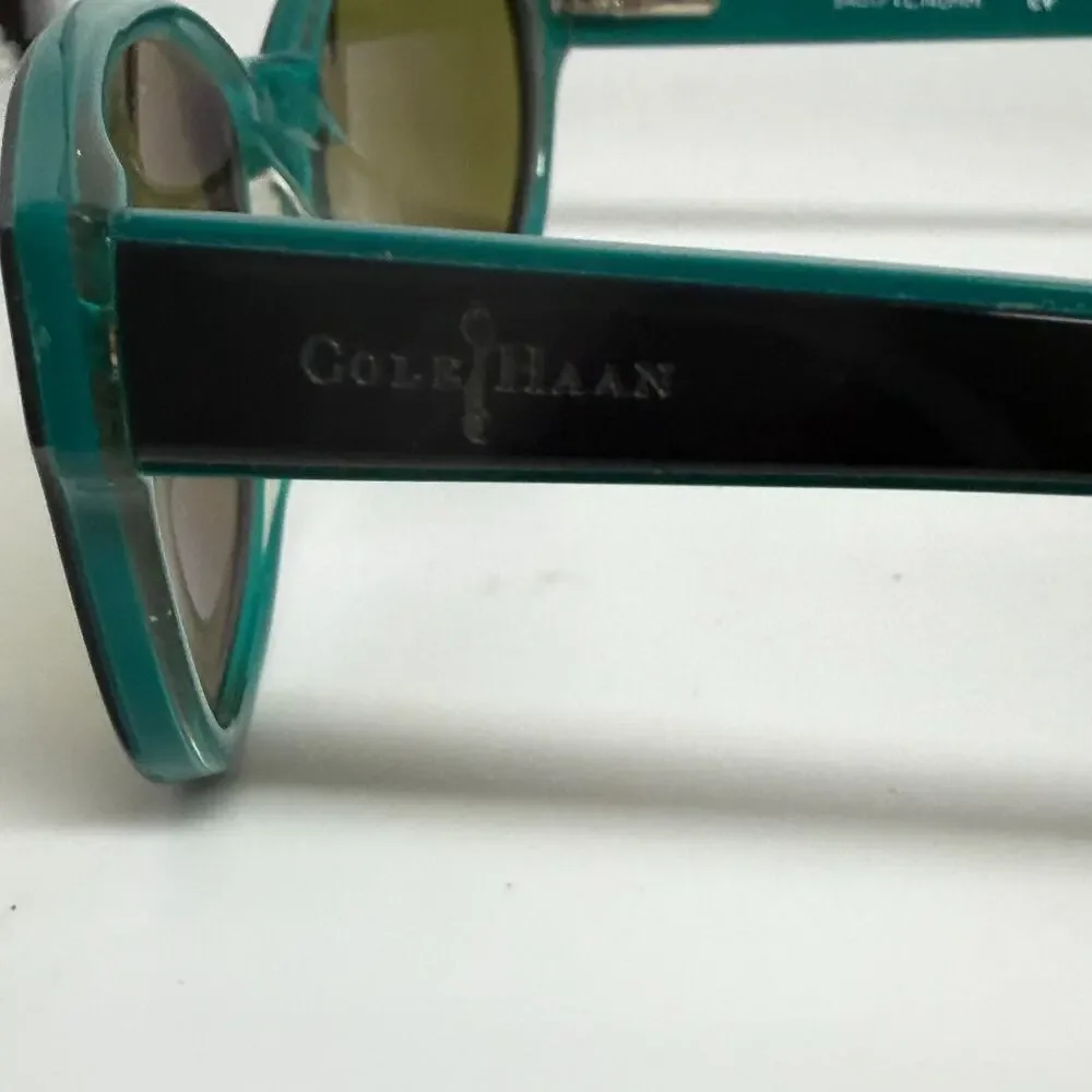 COLE HAAN Eyeglasses Frame CH1001 54-17-140 Dark Grey/Green‎ H18127